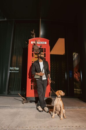 Blick von der Unterkunft