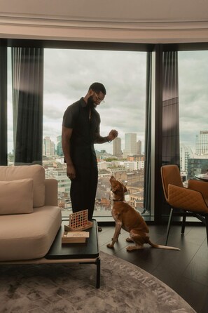 Blick von der Unterkunft