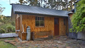 Blick von der Unterkunft