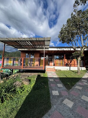 Fassade der Unterkunft