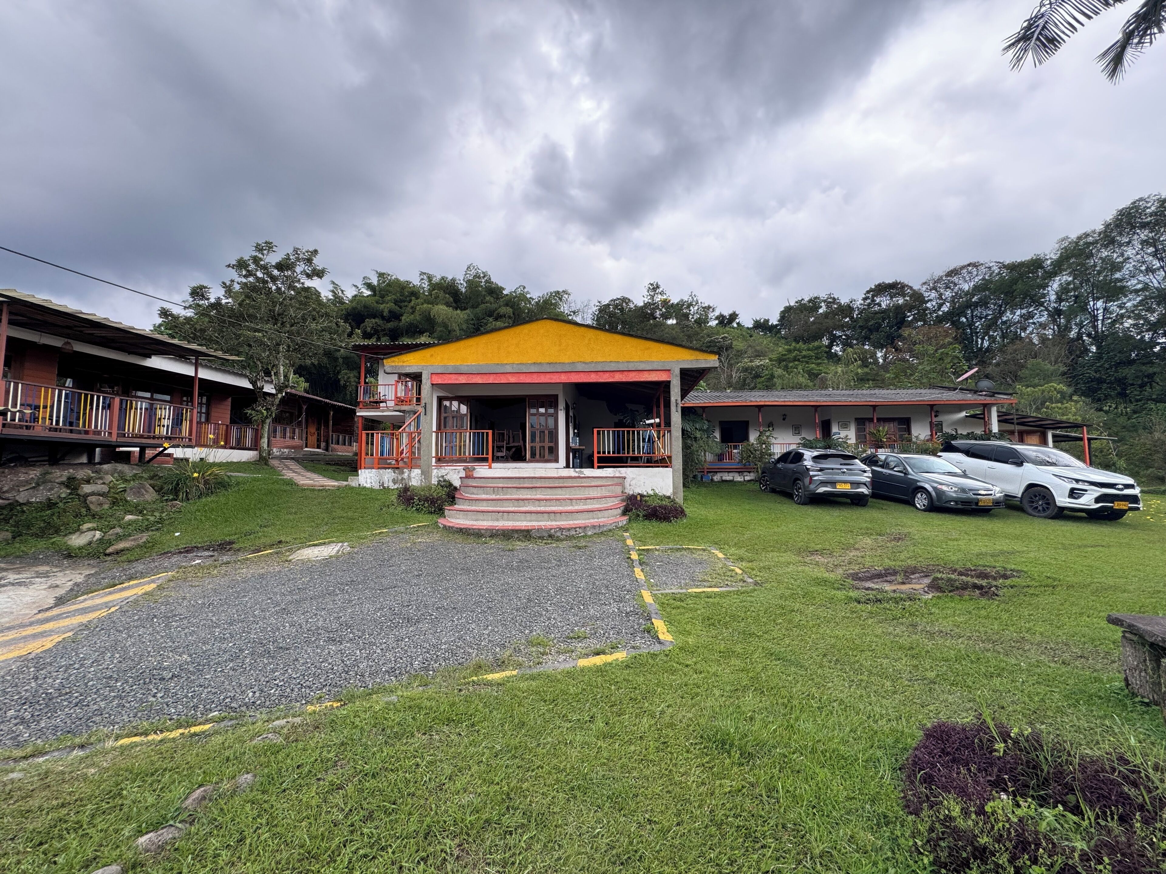 Facciata della struttura