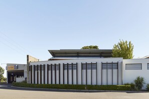 Blick von der Unterkunft