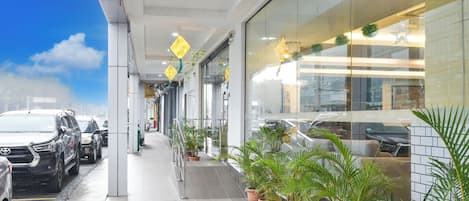 Vue depuis l’hébergement