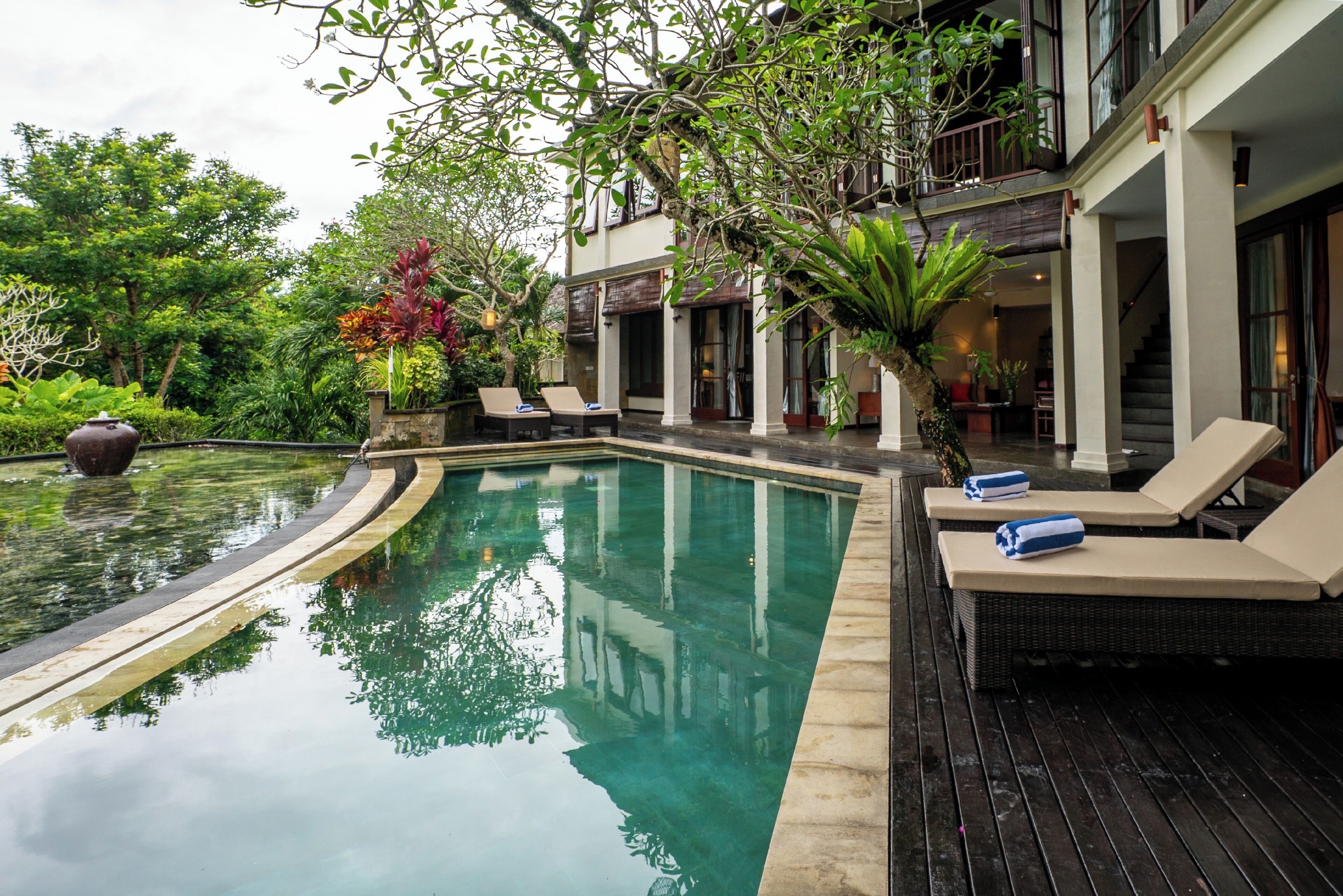 Villa Standard, balcon, vue jardin | Vue de la chambre