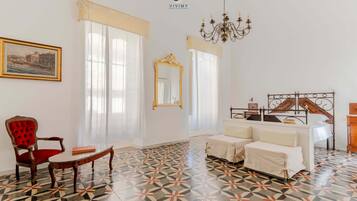 1 bedroom, travel crib, WiFi, bed sheets