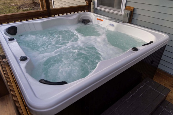 Bain à remous extérieur