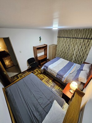 2 bedrooms, desk, free WiFi, bed sheets - Delightful 2-bedroom apartment in Puno city with Home Gym (Puno)