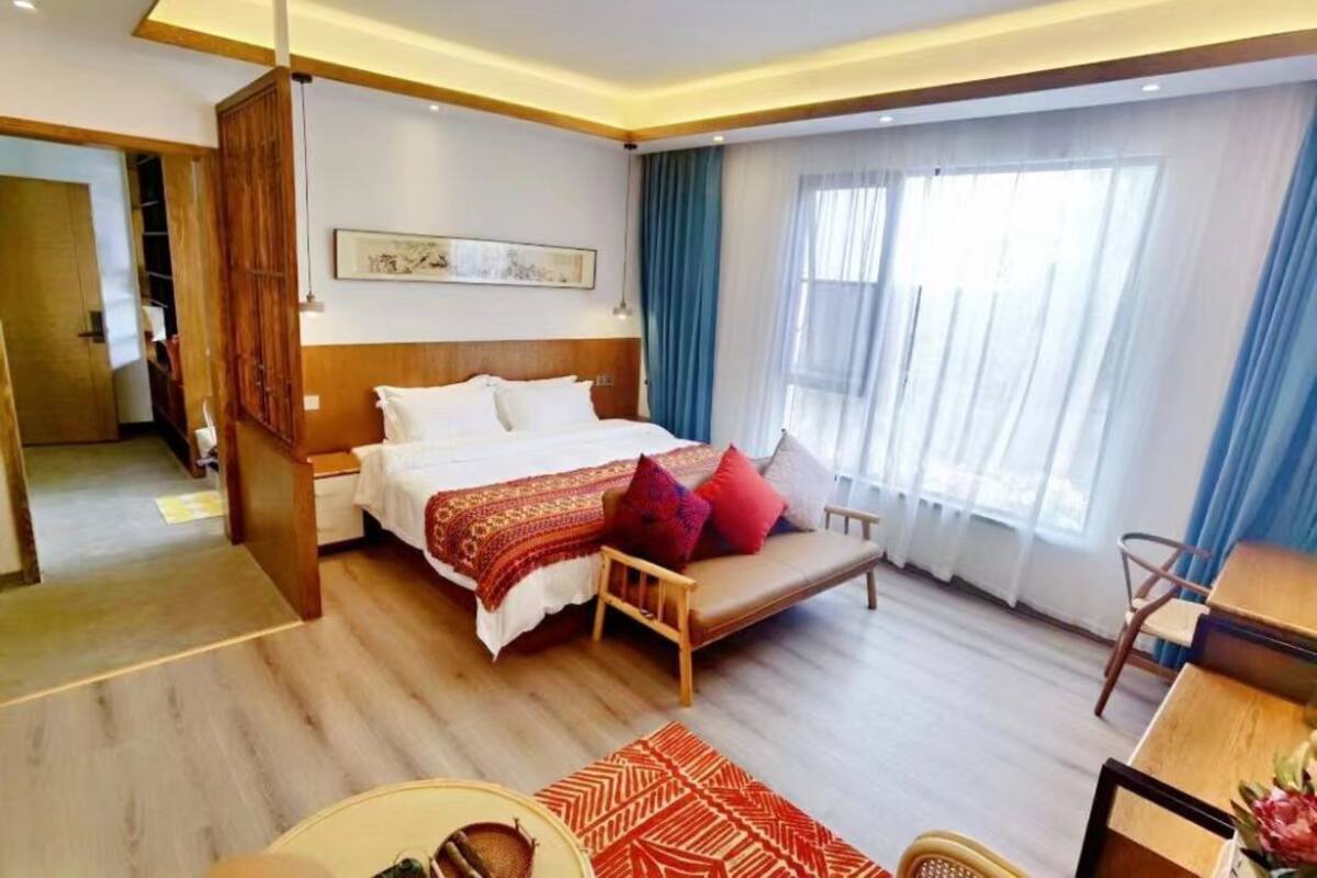 Suite Mewah, pemandangan gunung | Ruang kerja ramah laptop dan Wi-Fi gratis