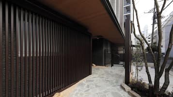 Enceinte de l’hébergement