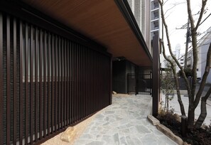 Khuôn viên nơi lưu trú