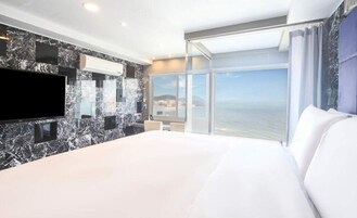 Habitación doble, vistas al mar | Wifi gratis