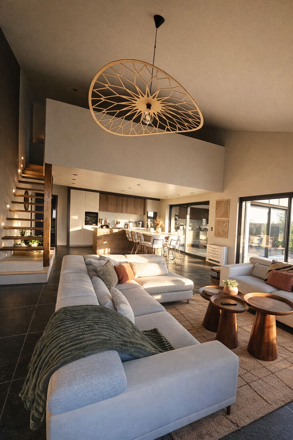 Premium-Villa, eigener Pool, Gartenblick | Wohnbereich