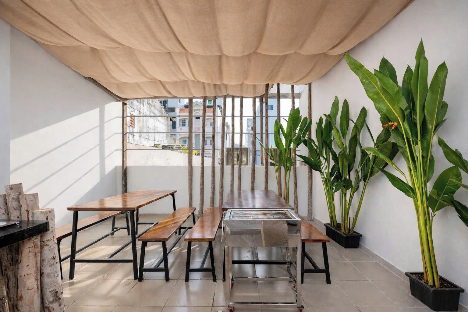 Restaurante al aire libre