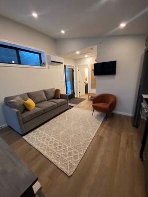 TV connectée, cheminée