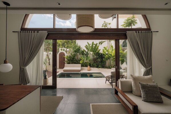 Panoramic Villa, 3 Bedrooms, Patio, Pool View | View from room
