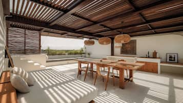 Rooftop terrace