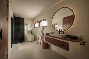 Villa Premium, 3 chambres, vue jardin | Salle de bain