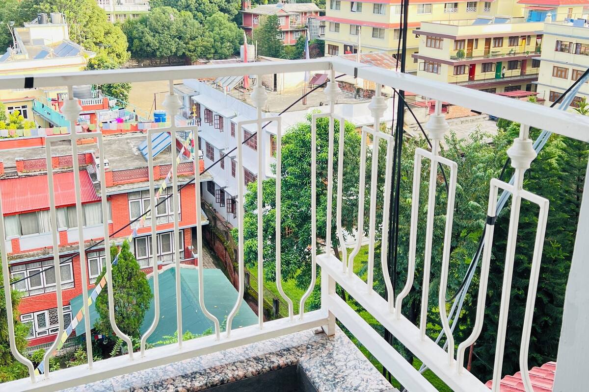 Deluxe-Zweibettzimmer, Balkon, Bergblick