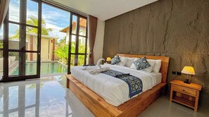 Family Room, 2 Bedrooms, Kitchenette, Pool View | Private pool - Umah Babakan Villas Ubud (Payangan)