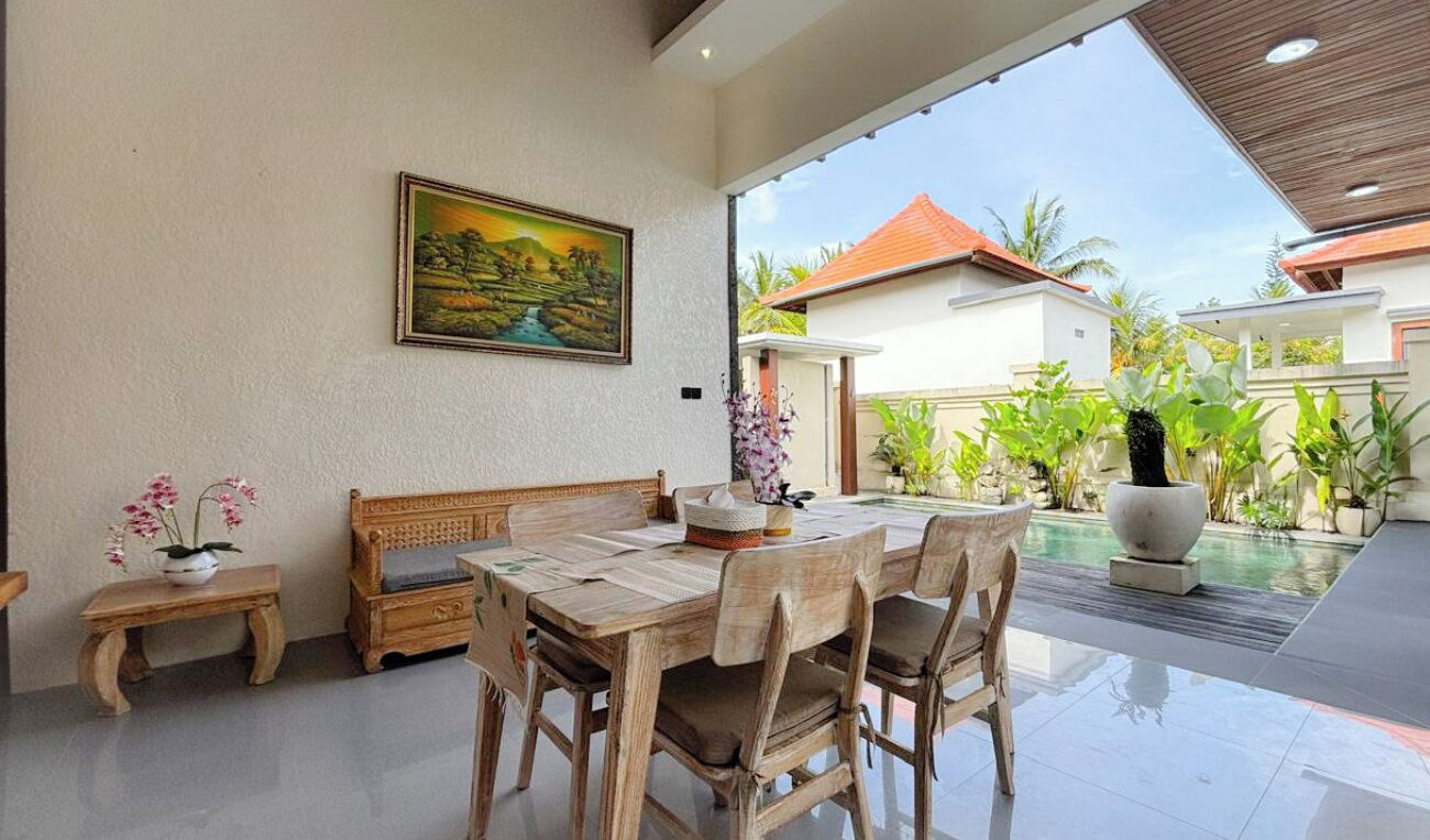 Luxury Villa, 2 Bedrooms, Kitchenette, Pool View | Outdoor dining