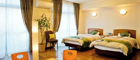 Zweibettzimmer im japanischen Stil , Nichtraucher (6 Tatami Mats)