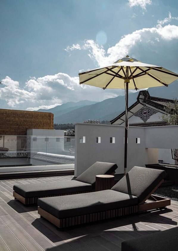 Rooftop terrace - CHUN LIN BOUTIQUE HOTEL (Dali)