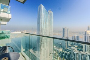 Deluxe Apartment, 1 Bedroom, Balcony, Sea View | View from room - The Grand Residences - Creek Harbour (Dubai)