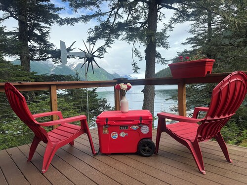  Ellsworth Glacier View Cabin #3 Remote Ocean Front Cabin