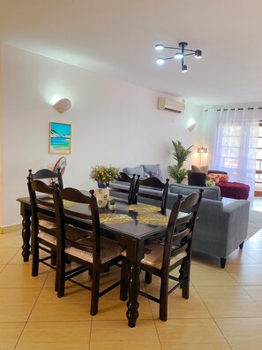 Opções para refeição no quarto