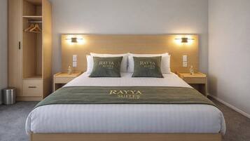 Desk, laptop workspace, free WiFi