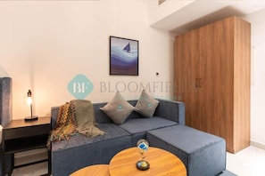 アパートメント バルコニー | リビング エリア