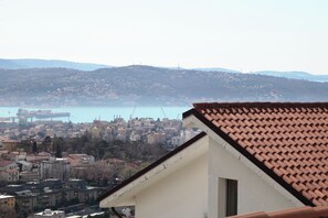 Uitzicht vanuit accommodatie