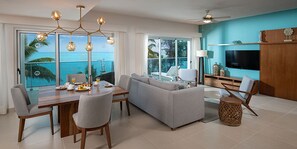 TV - Imperial Suite 2 bedroom Ocean view with kitchen (Cabarete)