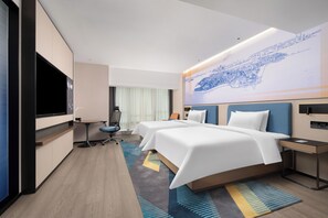Business-Zweibettzimmer, Stadtblick
