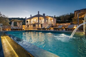 Pool - Villa Rafael | Infinity Pool & Private Chapel on Mamma Mia Island (Skopelos)
