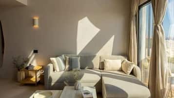 Family Villa, Sea View | Living area