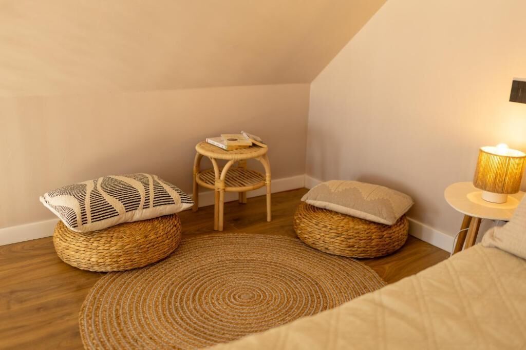 Perhehuvila, merinäköala | Pimennysverhot, silitysrauta/-lauta, ilmainen Wi-Fi