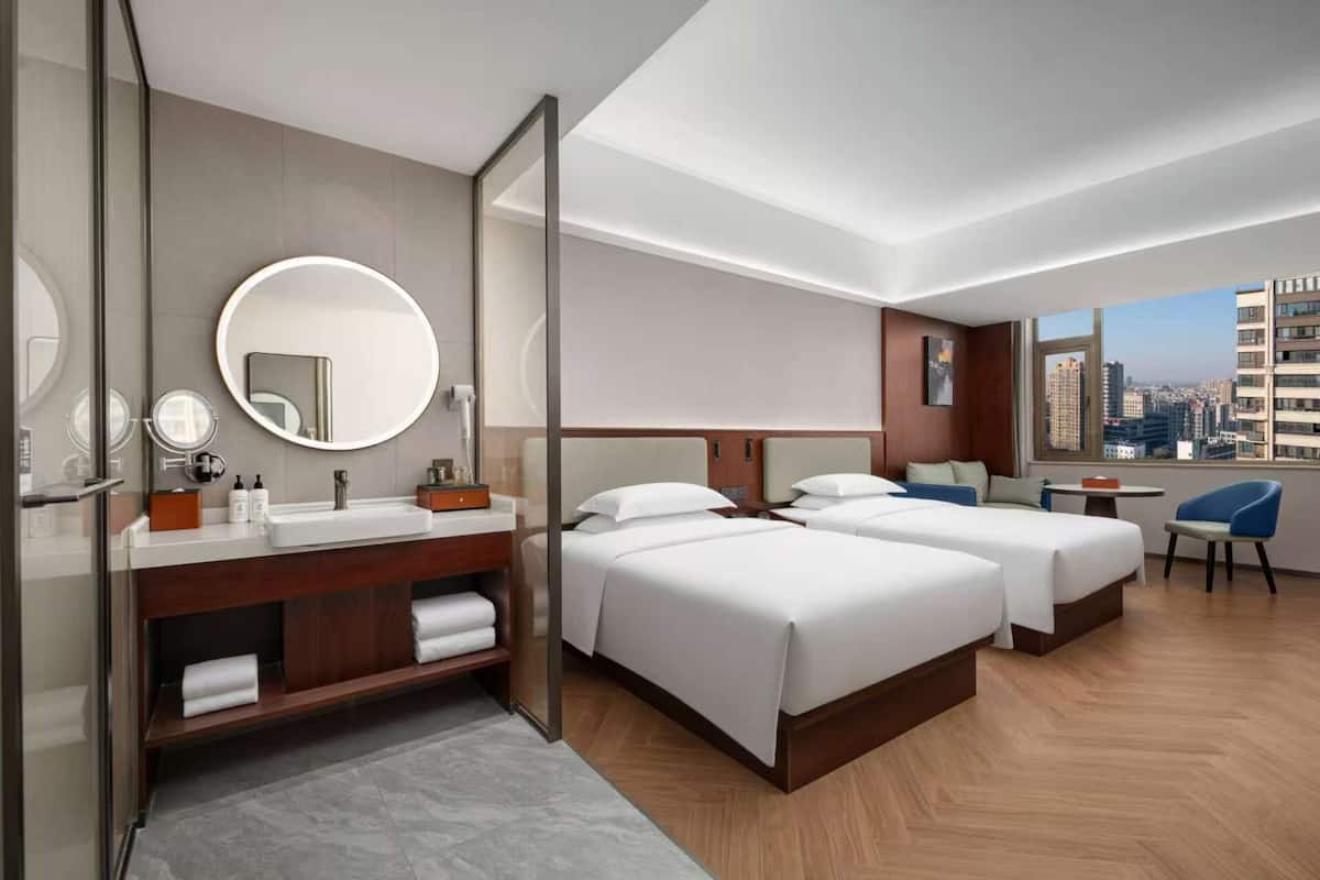 Deluxe-Zimmer, 2 Doppelbetten, Nichtraucher