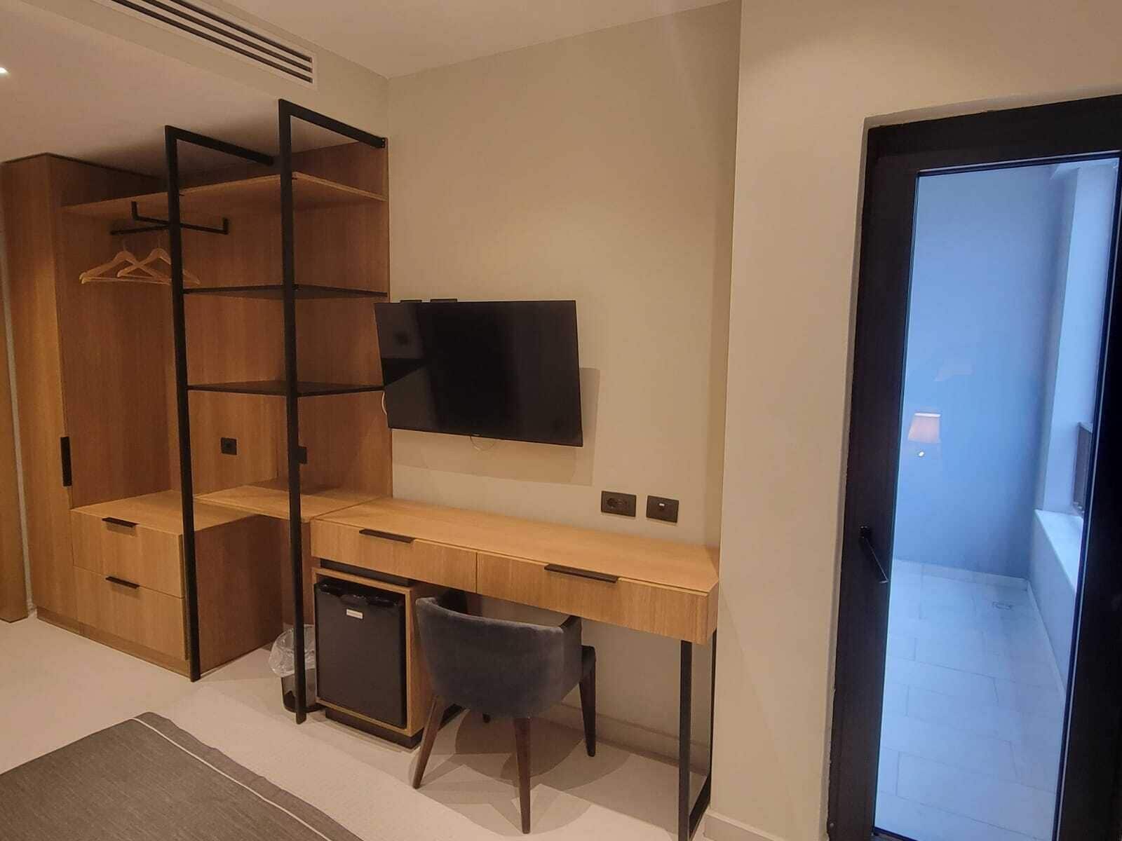 Quarto casal superior, sacada | Comodidades do quarto