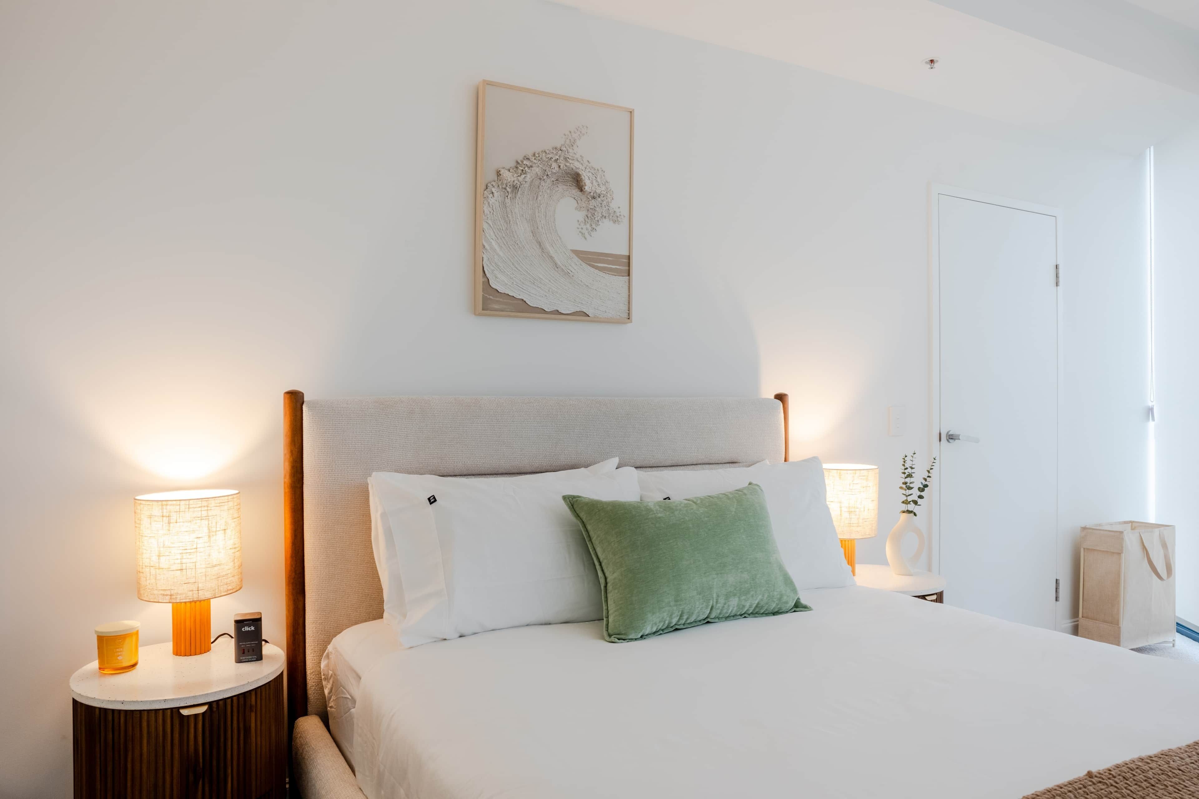 2 chambres, fer et planche à repasser, Wi-Fi gratuit, draps fournis