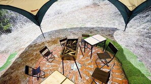 Outdoor dining - Hutte Boden (Komoro)