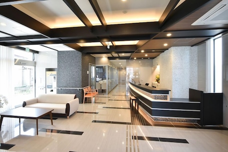 Lobby. Hotel Nishiyama