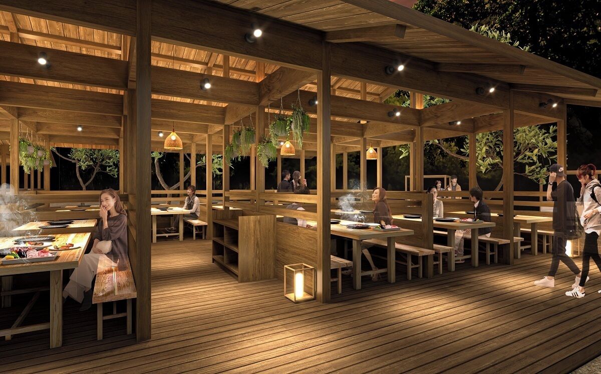 Outdoor dining