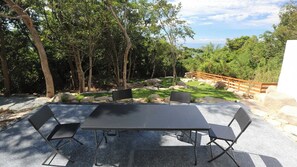 Outdoor dining - Okutass Resort Villa Terra (Awaji)