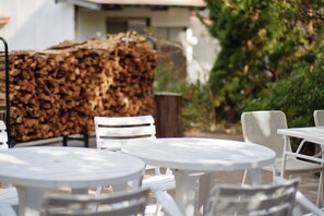 Opções para refeição ao ar livre