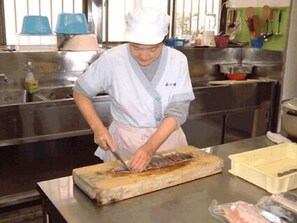 Private kitchen - Izu Shimoda Minshuku Sangenya (Shimoda)