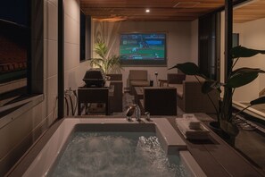 Bubbelpool inomhus
