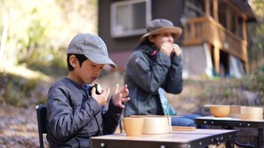Outdoor dining - Hutte Lied (Komoro)