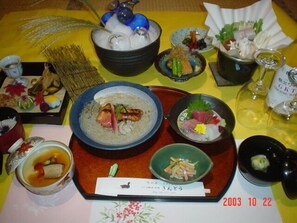 Food and drink - Ryokan Kintow (Fukaya)