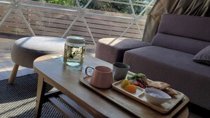 Outdoor dining - Kakurega Shikinotsuki (Hokota)